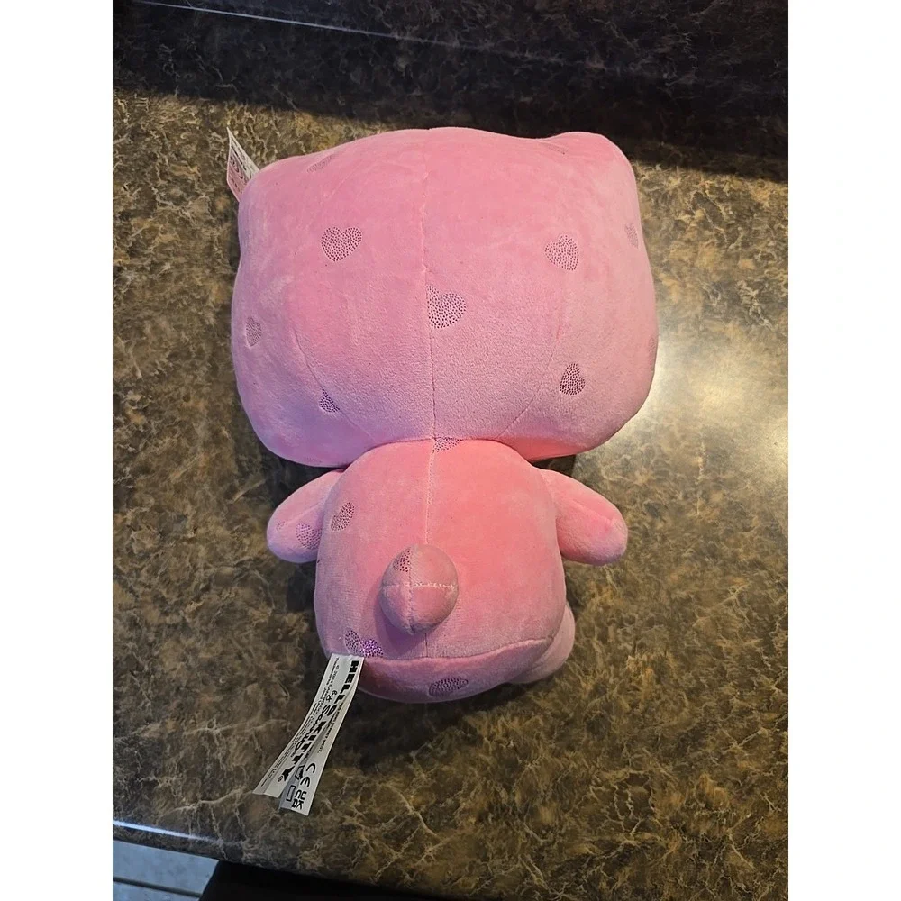 New Claire's Exclusive Sanrio‎ Hello Kitty 50th Anniversary Plush Pink 13